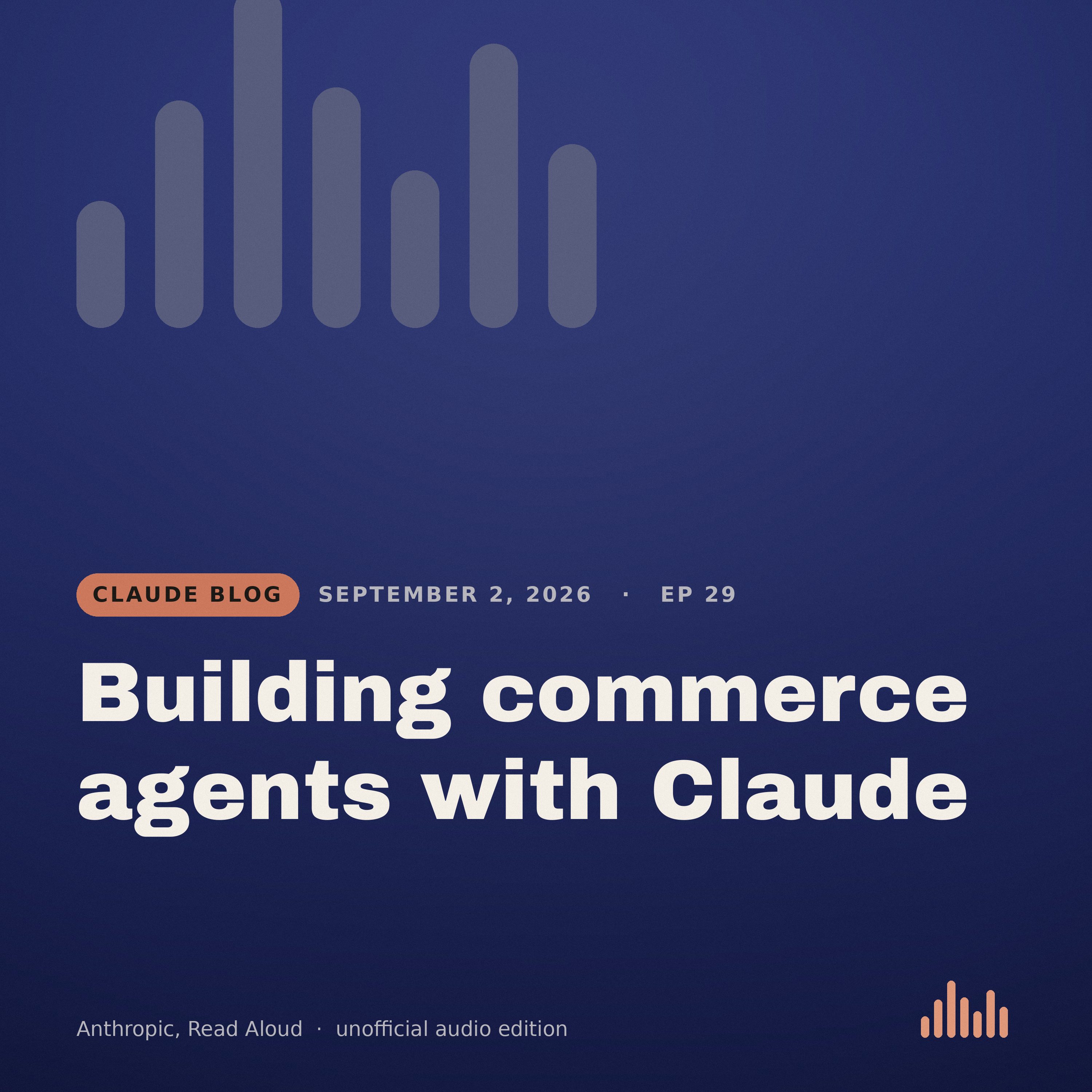 Episode artwork for “Building commerce agents with Claude”