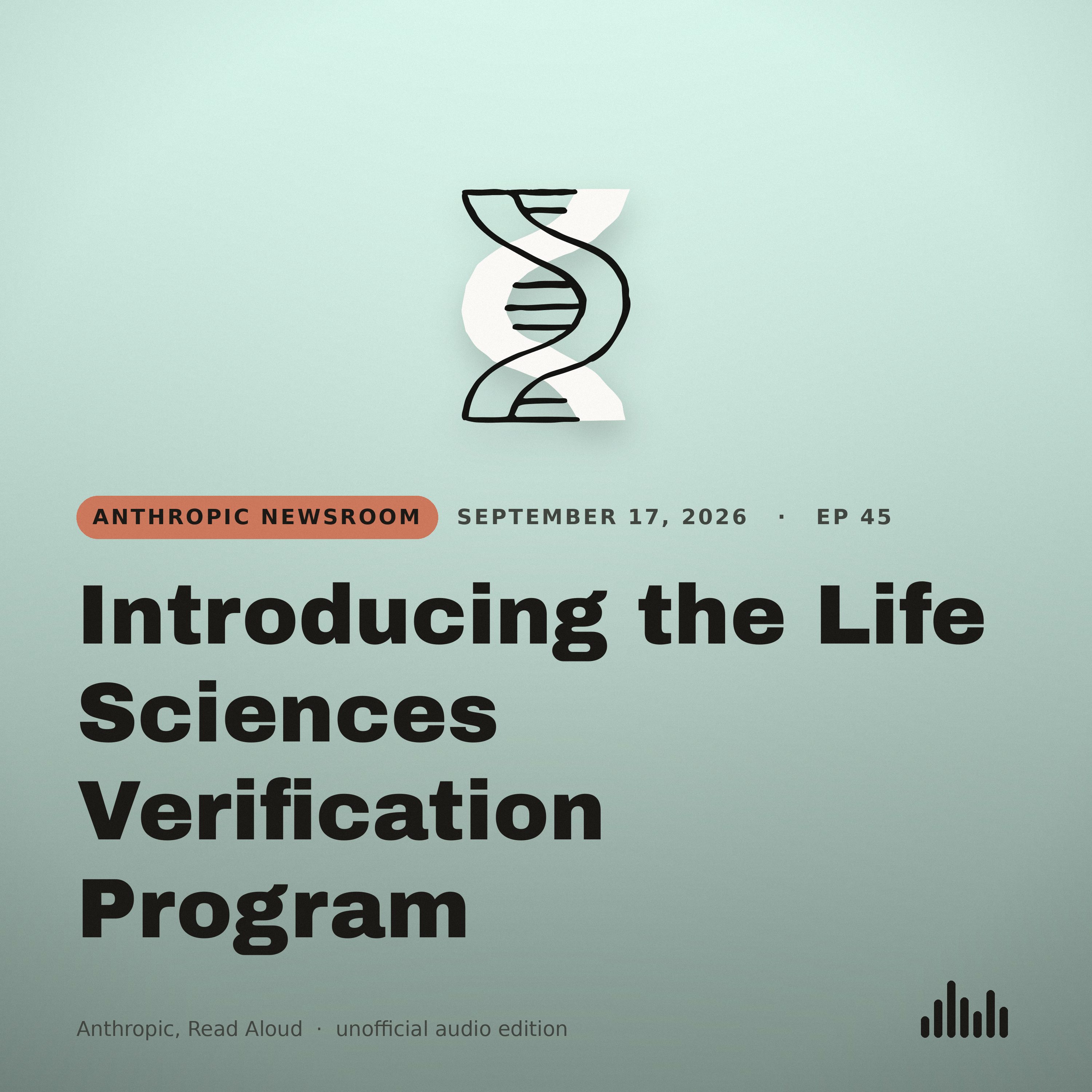 Episode artwork for “Introducing the Life Sciences Verification Program”