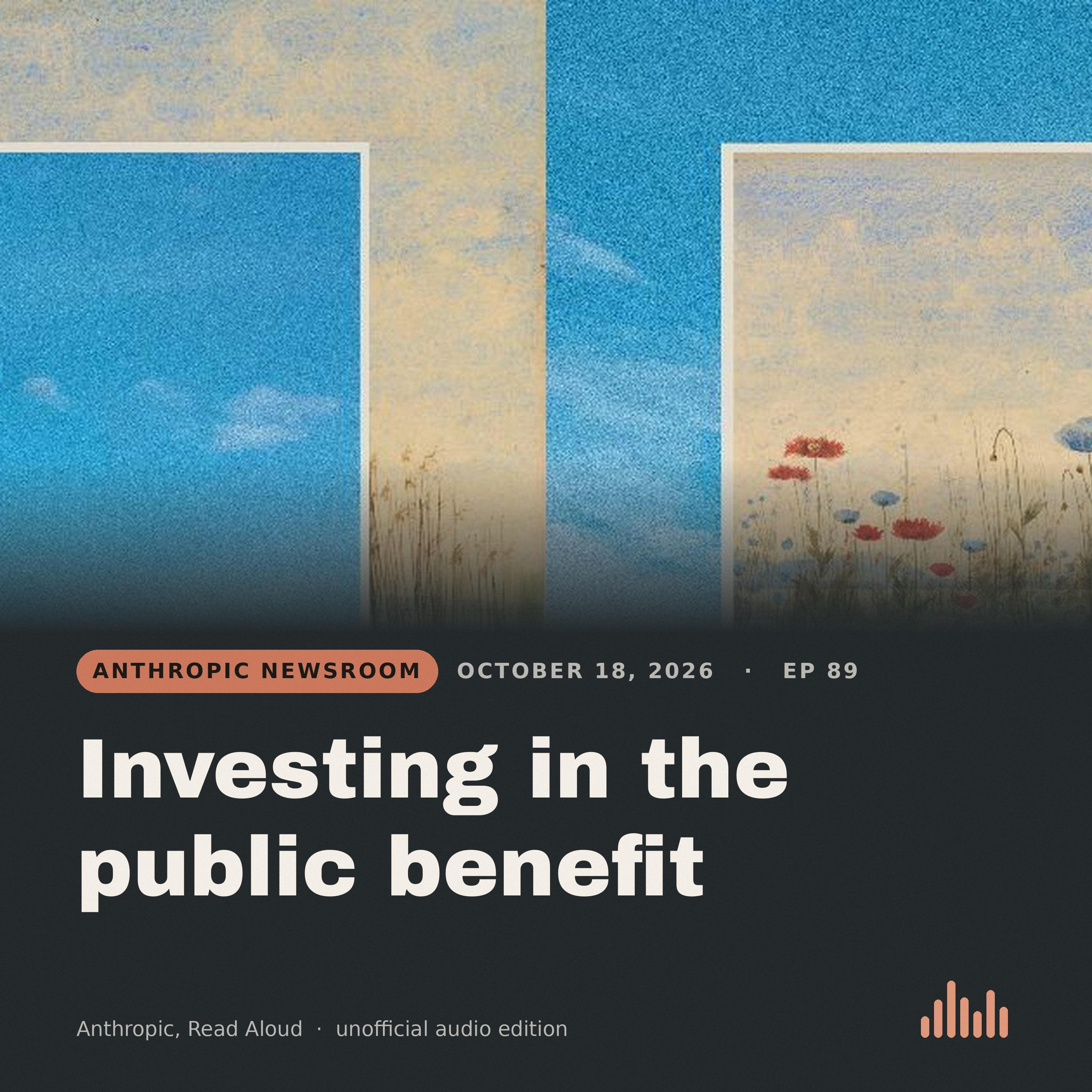 Episode artwork for “Investing in the public benefit”