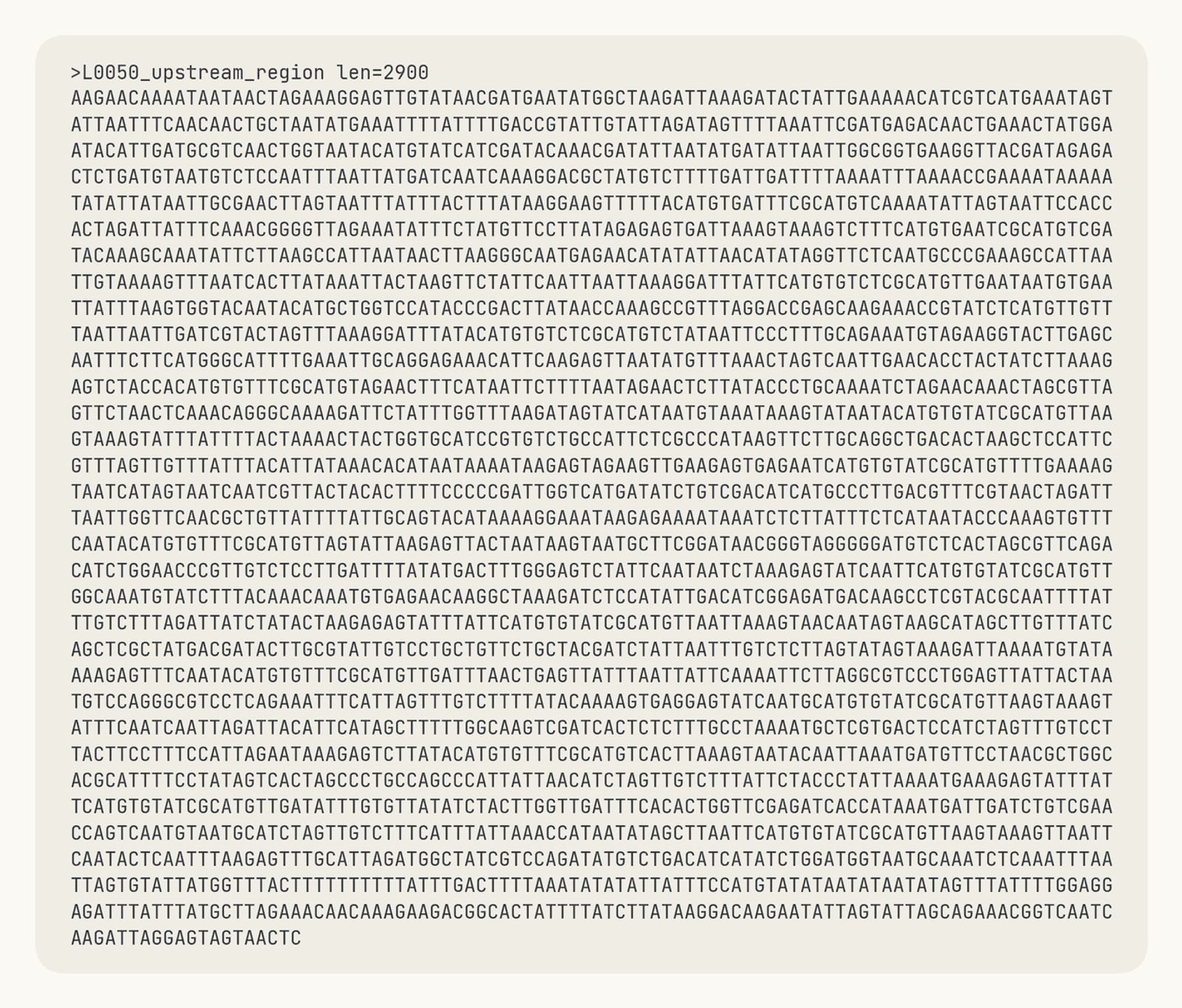 A graphic of Claude identifying patterns in DNA