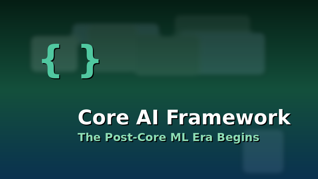 Abstract illustration of developer tools and frameworks